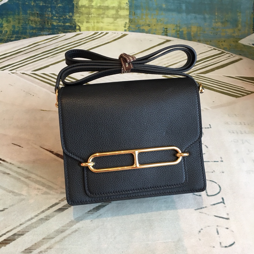 에르메스 룰리스18 블랙 금장 에버컬러